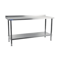 Vogue Stainless Steel Wall Table 2100mm