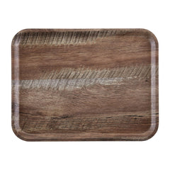 Cambro Madeira Laminate Canteen Tray Dark Oak 460mm