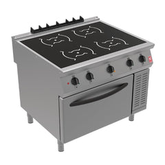 Falcon F900 Induction Range with Fan Assisted Oven on Feet i91104C