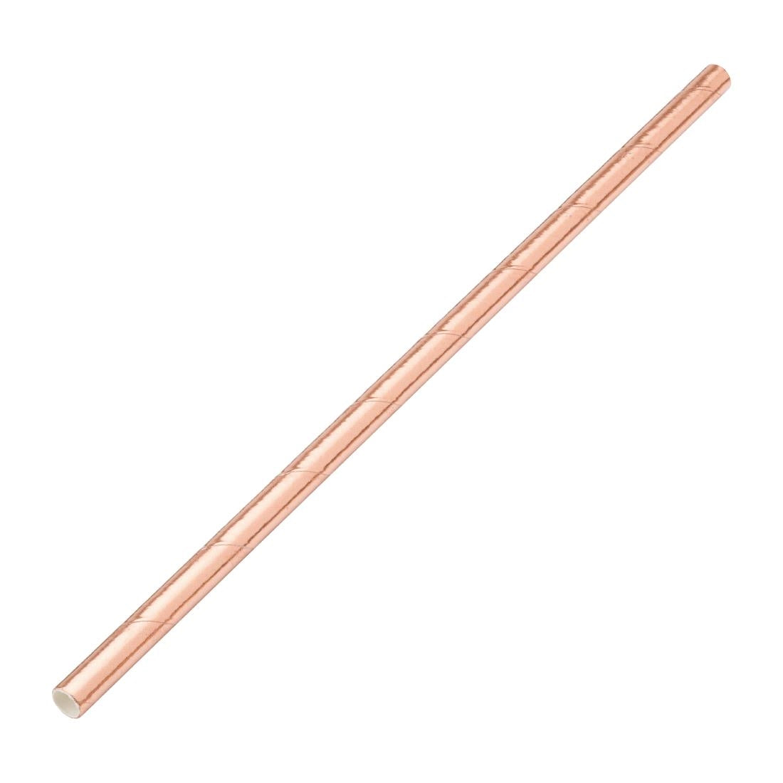 Utopia Biodegradable Paper Straws Copper (Pack of 250)