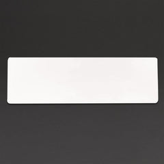 Churchill Alchemy Buffet Melamine Trays White GN 2/4 (Pack of 4)