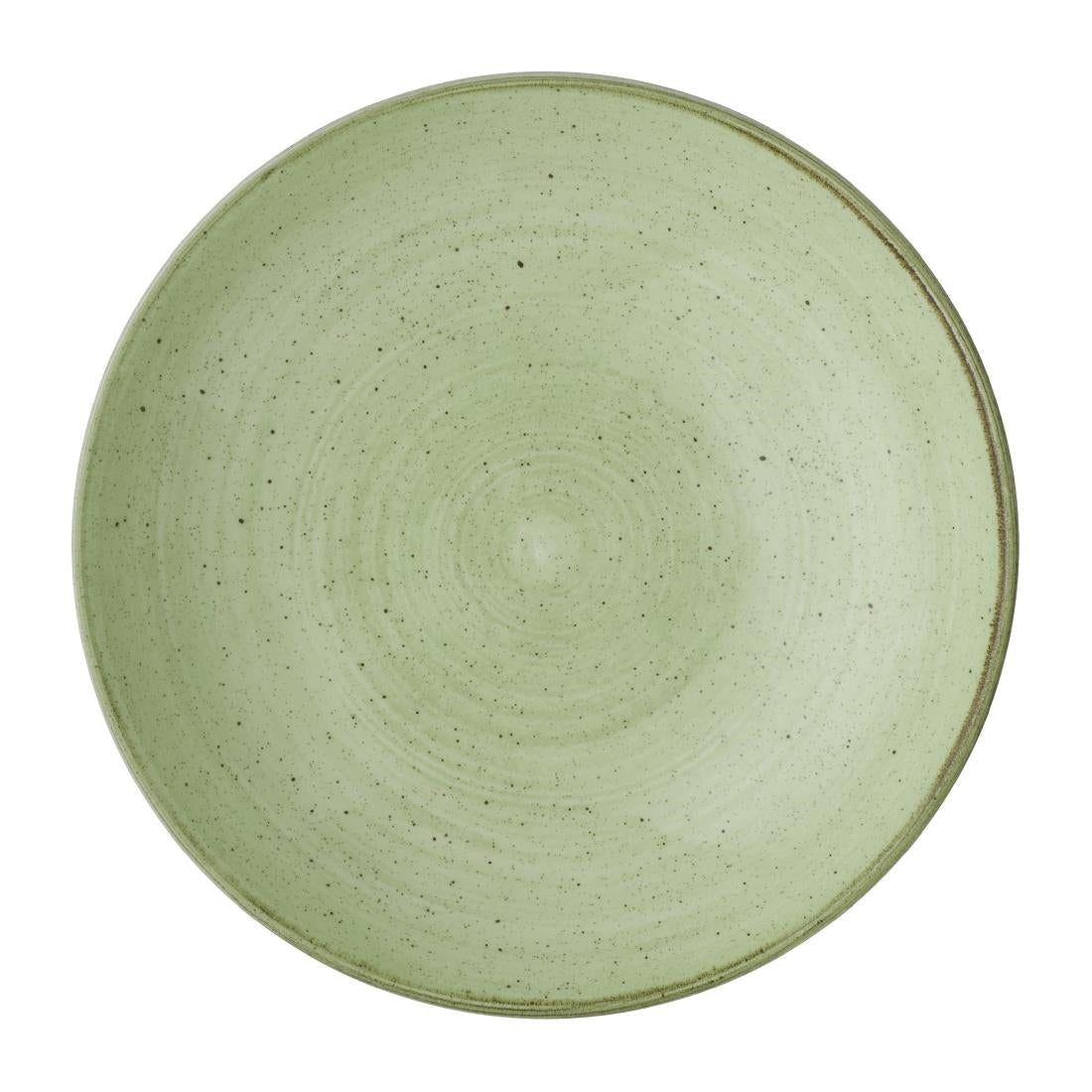 Churchill Stonecast Sage Green Coupe Bowl 182mm (Pack of 12)