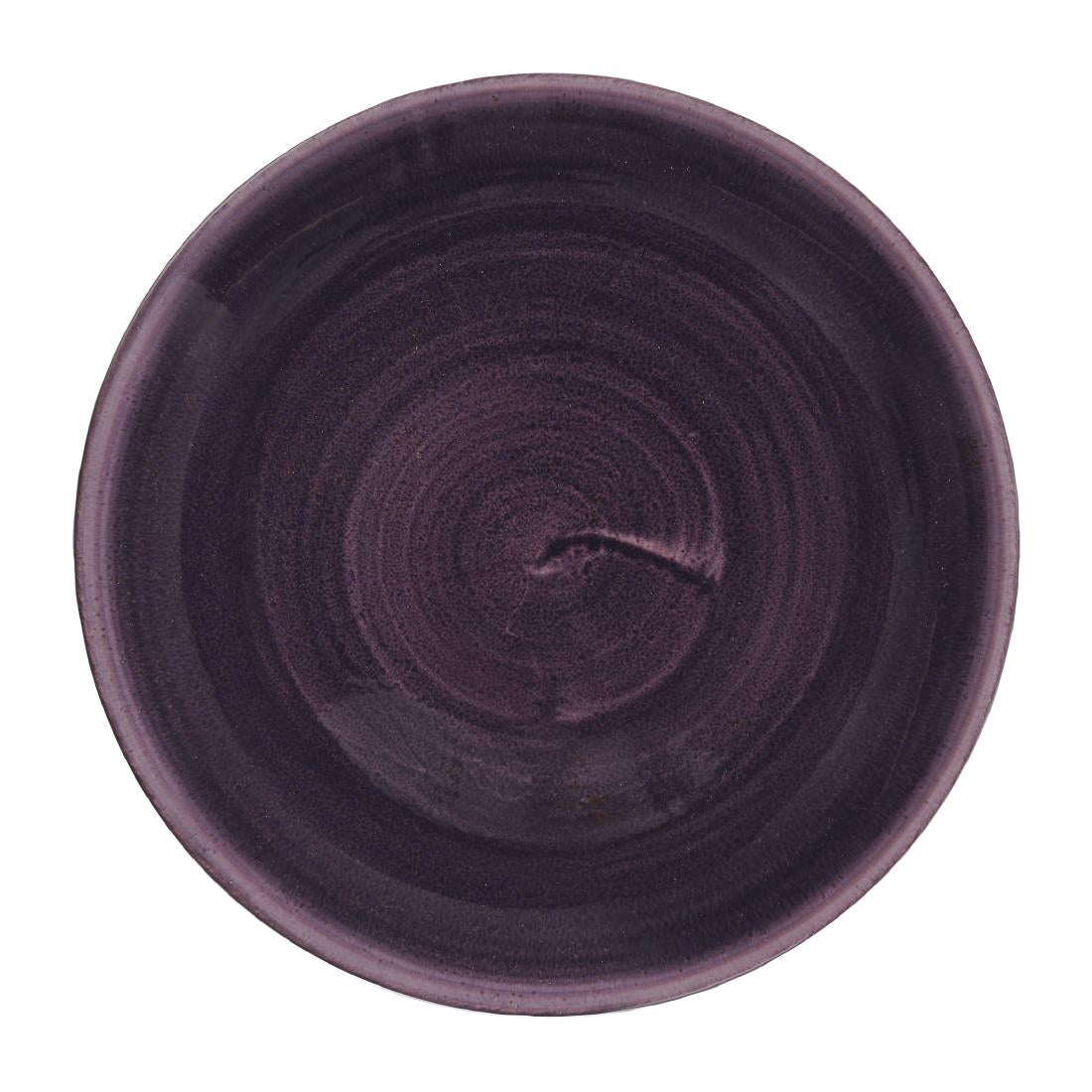 Churchill Stonecast Patina Deep Purple Coupe Plate 217mm (Pack of 12)