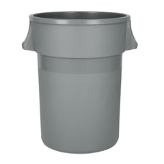 Jantex Heavy-Duty Round Bin Grey 160Ltr