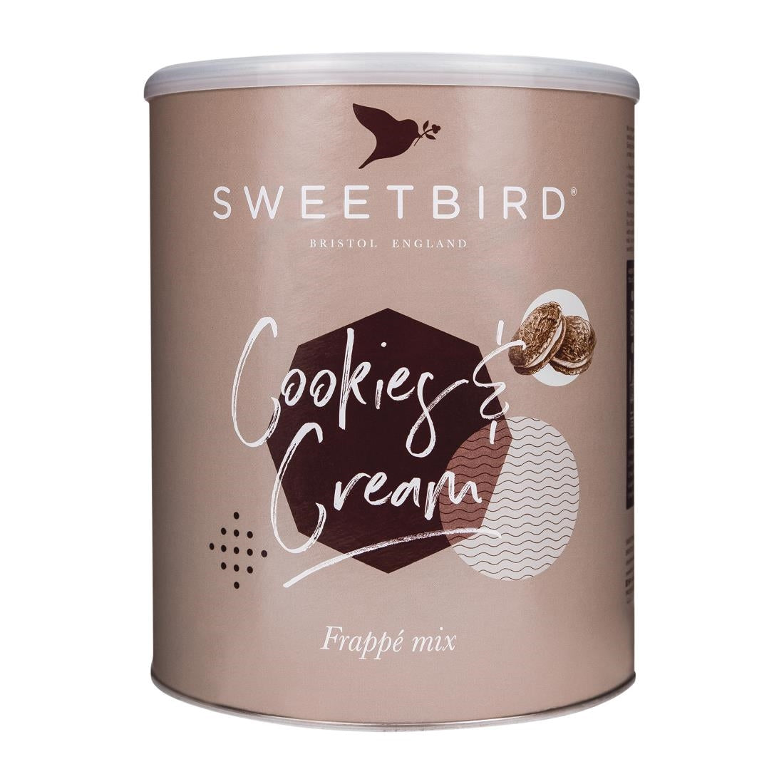 Sweetbird Cookies & Cream Frappé Mix 2kg Tin