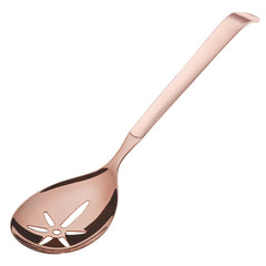 Amefa Buffet Slotted Serving Spoon Copper (Pack of 6)