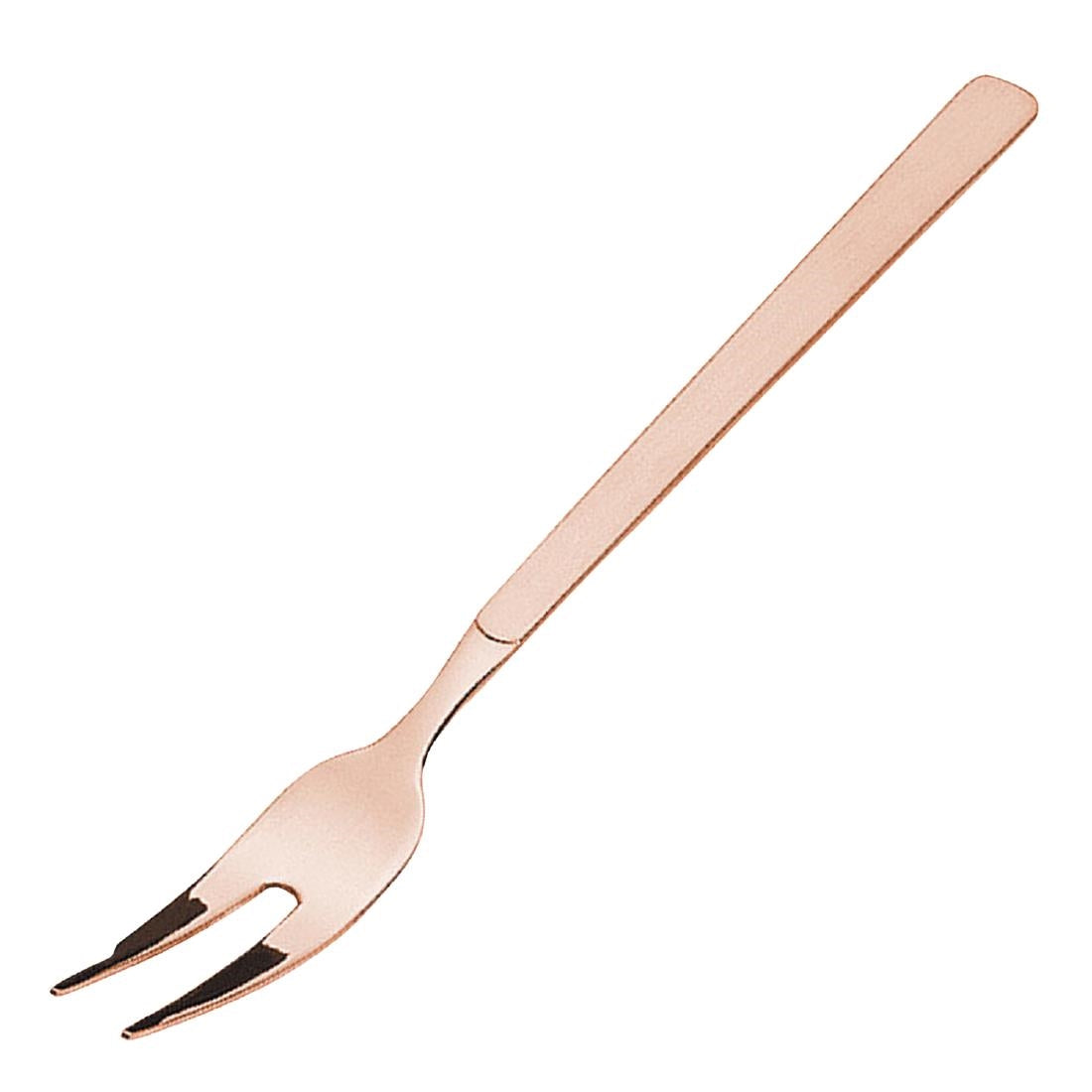 Amefa Buffet Cold Meat Fork Copper (Pack of 6)