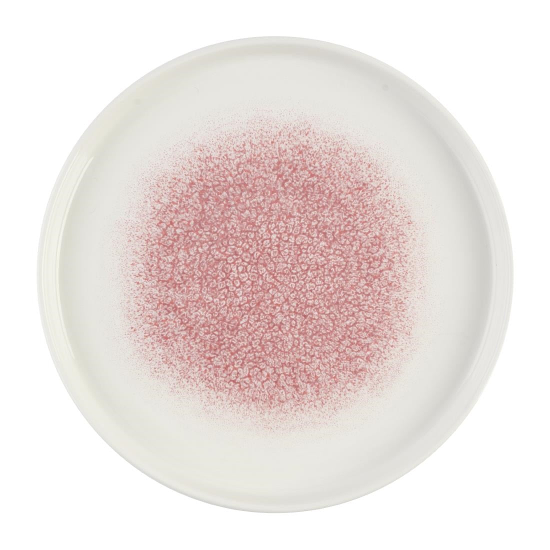 Churchill Studio Prints Raku Rose Quartz Pink Chefs' Walled Plate 210mm (Pack of 6)