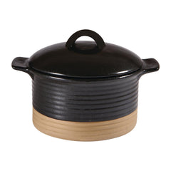 Churchill Black Igneous Cocotte 530ml 20oz (Pack of 6)