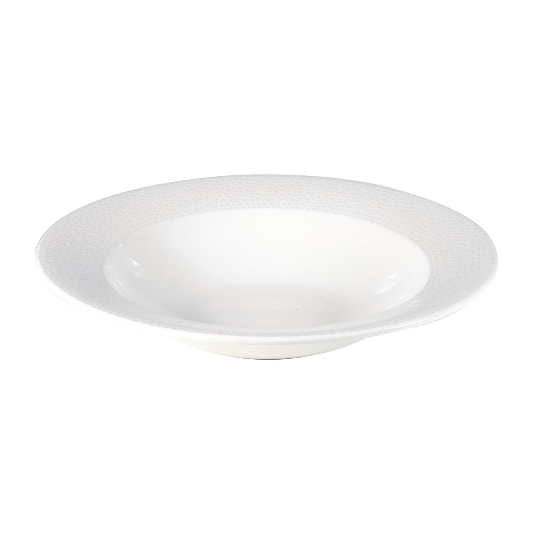 Churchill Isla Rimmed Soup White 249mm (Pack of 12)