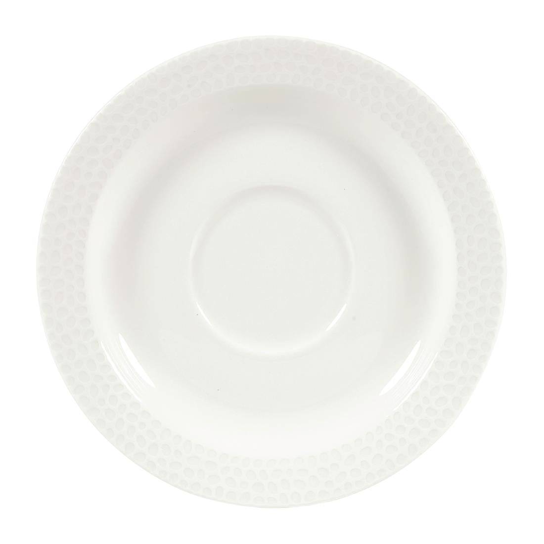 Churchill Isla Saucer White 150mm (Pack of 12)