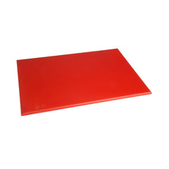 Hygiplas High Density Antibacterial Red Chopping Board 455x305x12mm