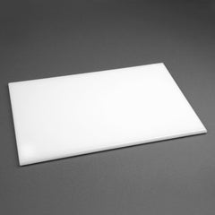 Hygiplas High Density Antibacterial White Chopping Board 455x305x12mm