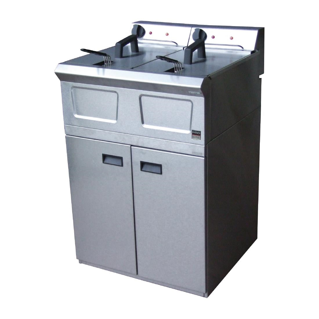 Falcon Twin Tank Twin Basket Free Standing Electric Fryer LD48