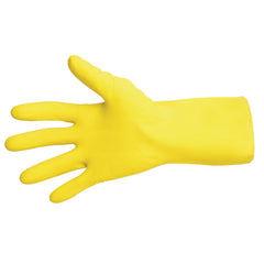 MAPA Vital 124 Liquid-Proof Light-Duty Janitorial Gloves Yellow