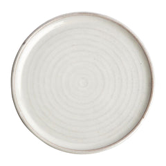 Olympia Canvas Small Rim Round Plate Murano White 265mm (Pack of 6)