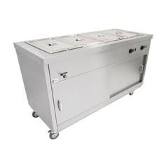 Parry Mobile Hot Cupboard with Bain Marie Top HOT15BM