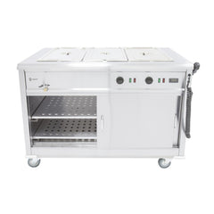 Parry Mobile Servery with Bain Marie Top MSB12