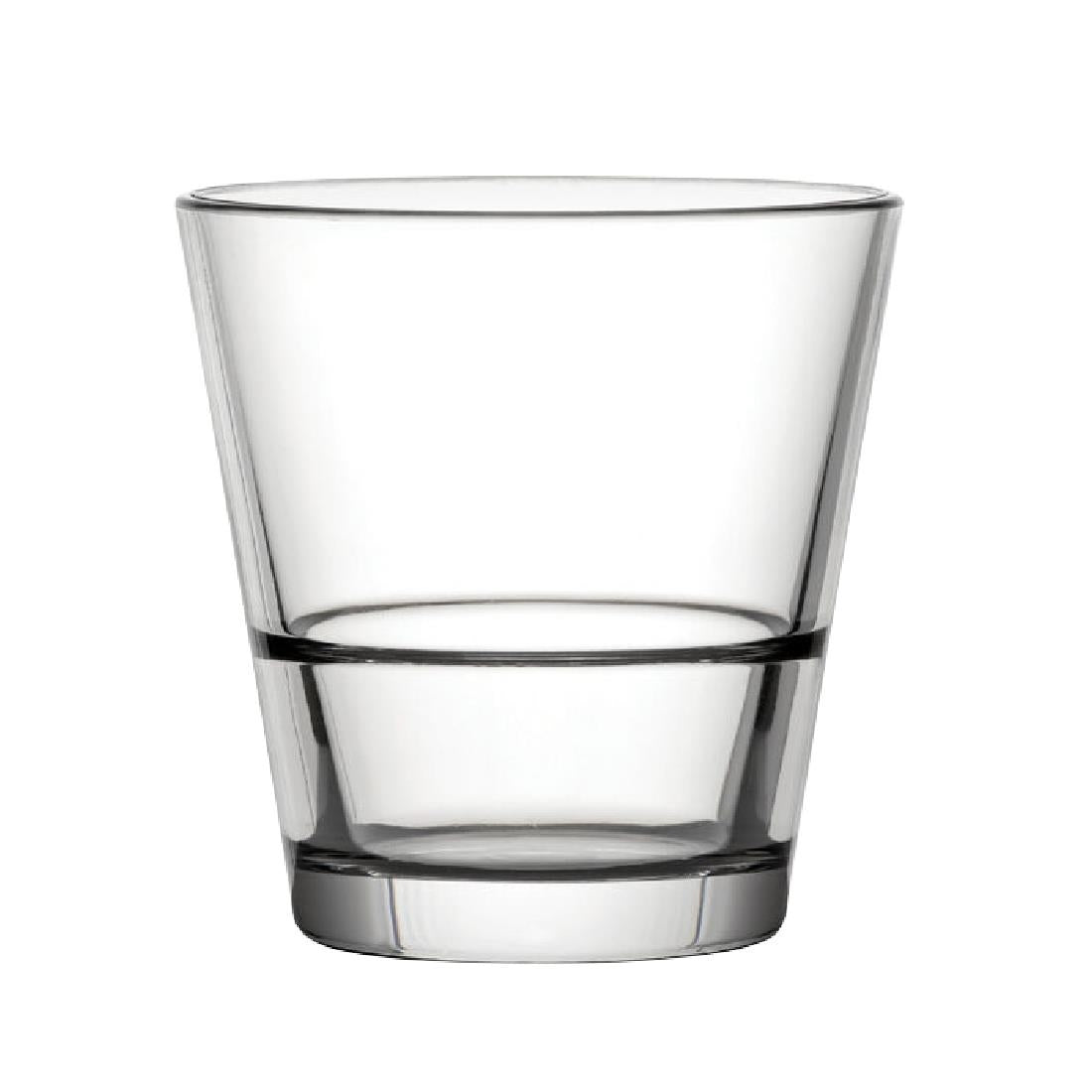 Utopia Venture Stacking Double Old Fashioned Glasses 9oz (Pack of 12)