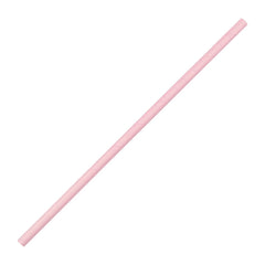 Fiesta Compostable Bendy Paper Straws Pink (Pack of 250)