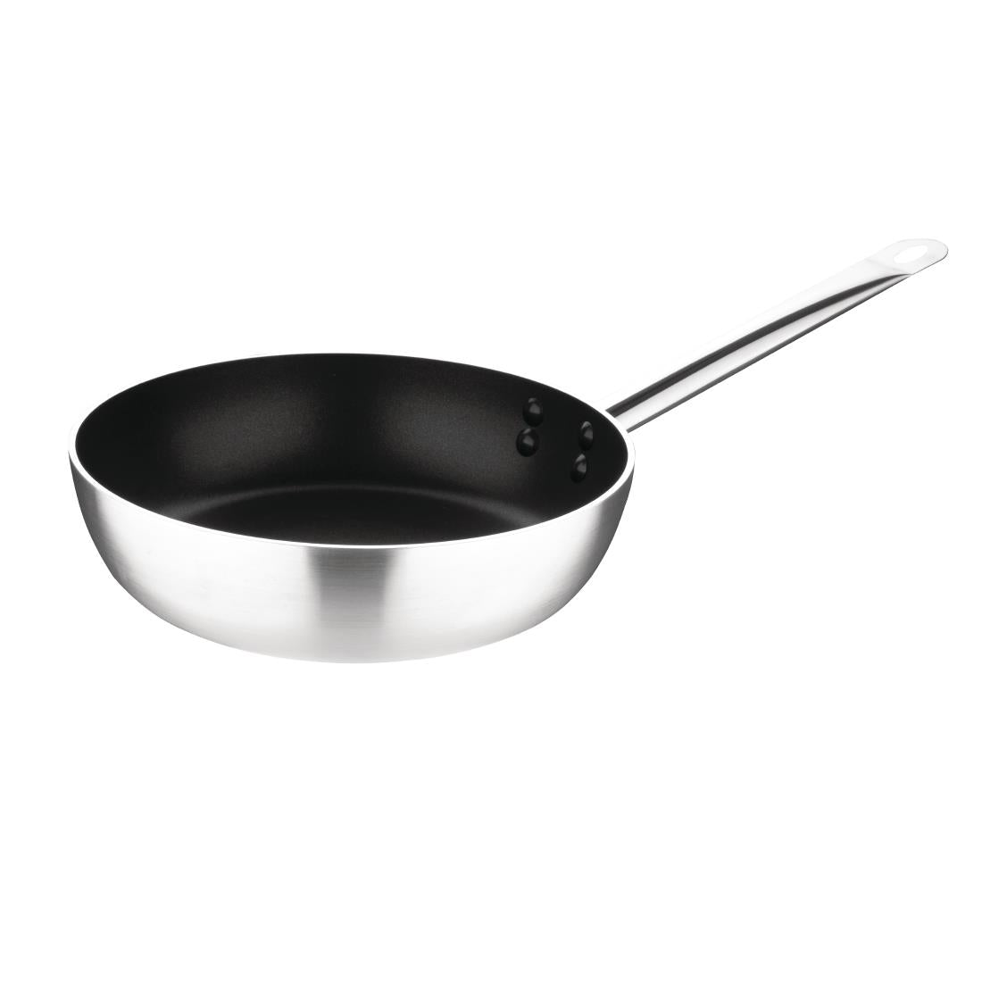 Vogue Aluminium Non-Stick Teflon Platinum Plus Sauté Pan 28cm