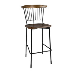 Bolero Scandi High Stools Black (Pack of 2)