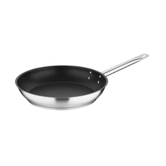 Vogue Stainless Steel Non-Stick Teflon Platinum Plus Frying Pan 28cm