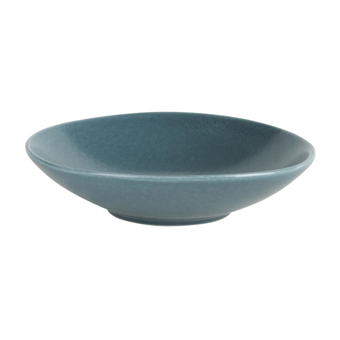 Olympia Build-a-Bowl Flat Bowls Blue 190mm (Pack of 6)