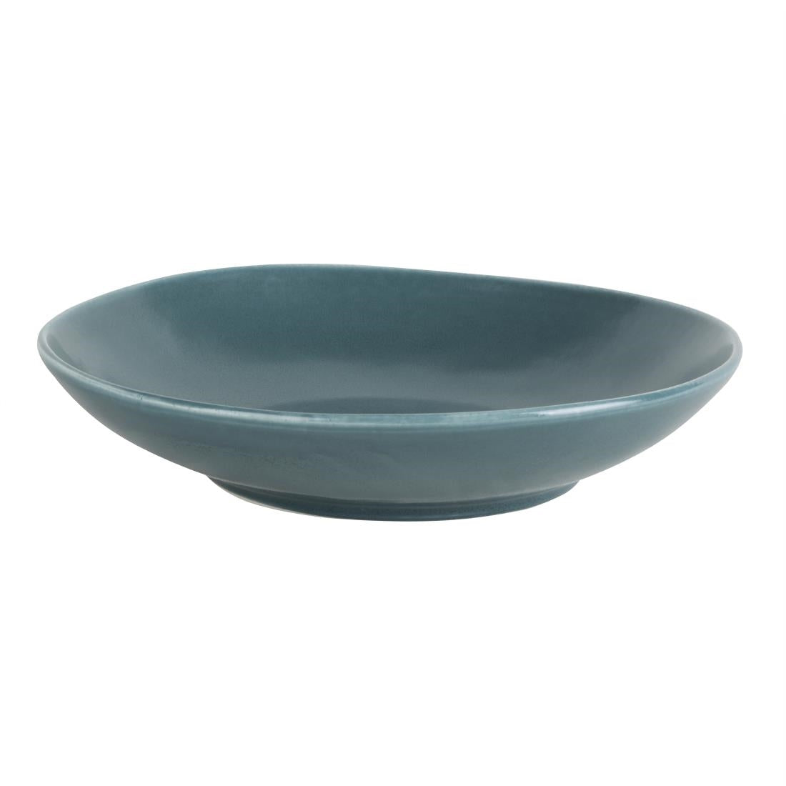 Olympia Build-a-Bowl Flat Bowls Blue 250mm (Pack of 4)