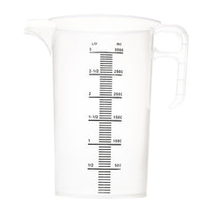 Pro-Measures Polypropylene Measuring Jug 3Ltr