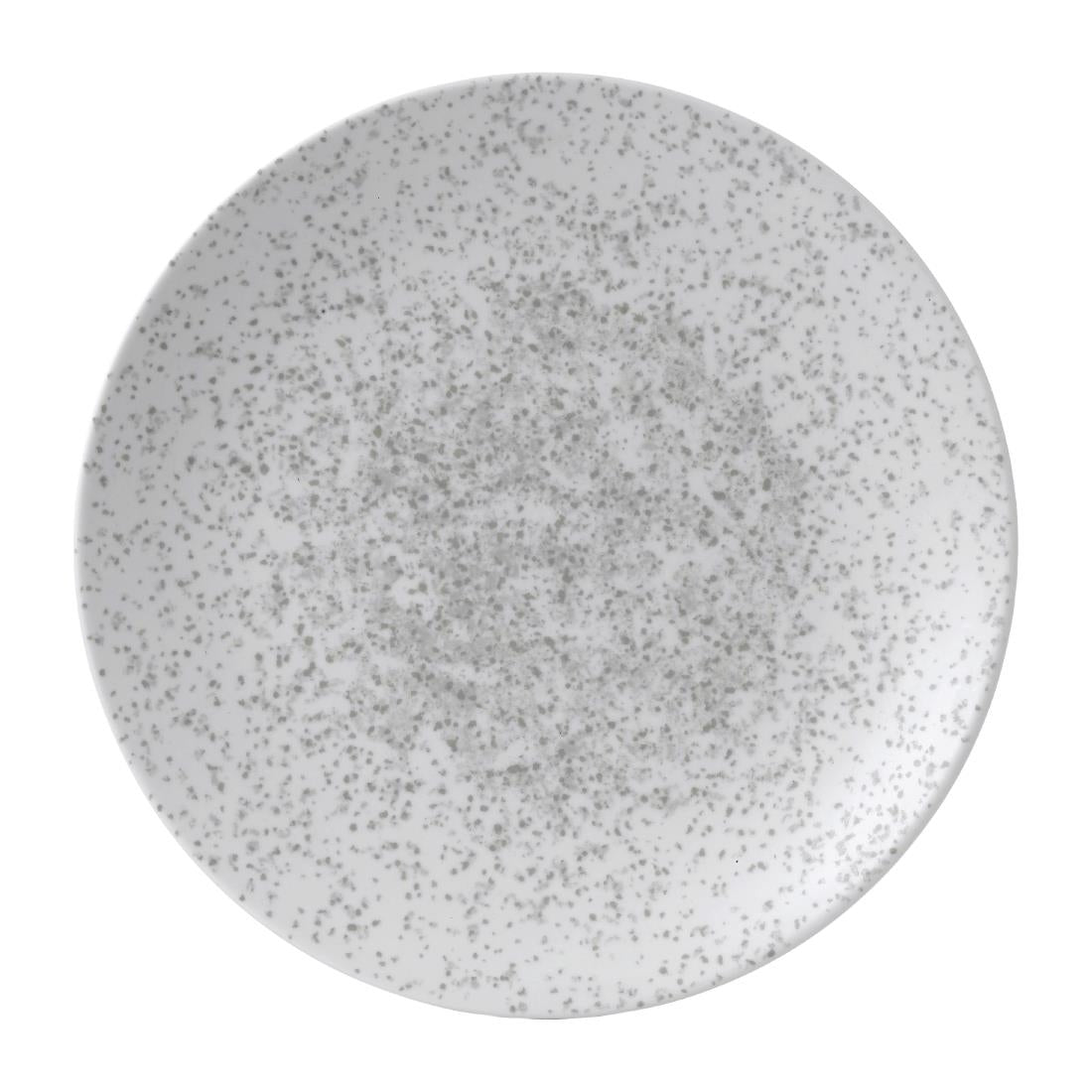 Churchill Art De Cuisine Menu Shades Coupe Plates Caldera Chalk White 289mm (Pack of 6)