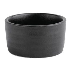 Olympia Cavolo Dipping Dish Textured Black 67mm (Pack of 12)
