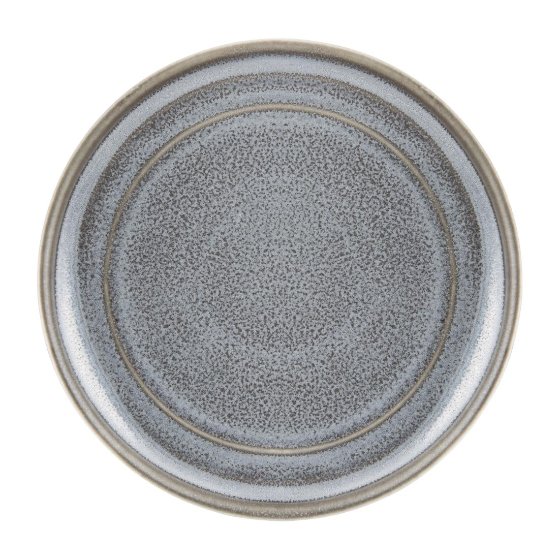 Olympia Cavolo Flat Round Plates Charcoal Dusk 180mm (Pack of 6)