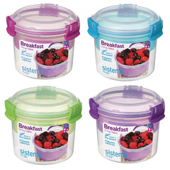 Sistema KLIP IT Dual Cereal and Yoghurt Container 530ml
