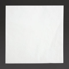 Fiesta Recyclable Cocktail Napkin White 24x24cm 2ply 1/4 Fold (Pack of 4000)