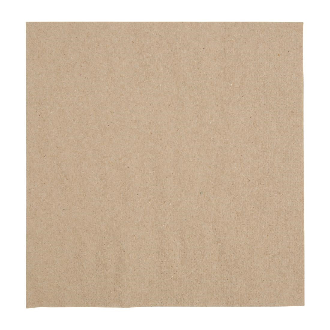 Fiesta Recyclable Recycled Lunch Napkin Kraft 33x33cm 2ply 1/4 Fold (Pack of 2000)