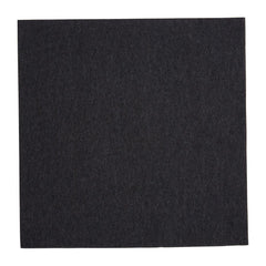 Fiesta Recyclable Dinner Napkin Black 40x40cm 2ply 1/4 Fold (Pack of 2000)