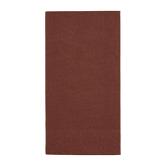 Fiesta Recyclable Dinner Napkin Mocha 40x40cm 2ply 1/8 Fold (Pack of 2000)