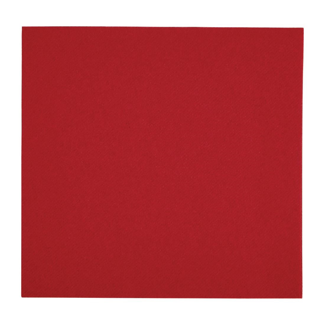 Fiesta Recyclable Premium Tablin Dinner Napkin Bordeaux 40x40cm Airlaid 1/4 Fold (Pk 500)