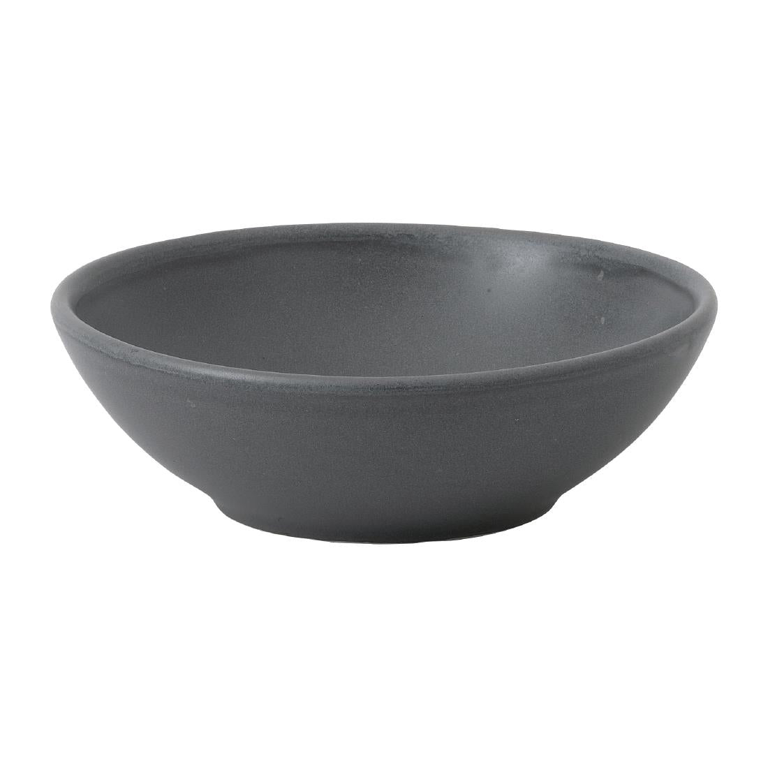 Churchill Super Vitrified Nourish Seattle Grey Shallow Bowls 9oz (Pack of 12)