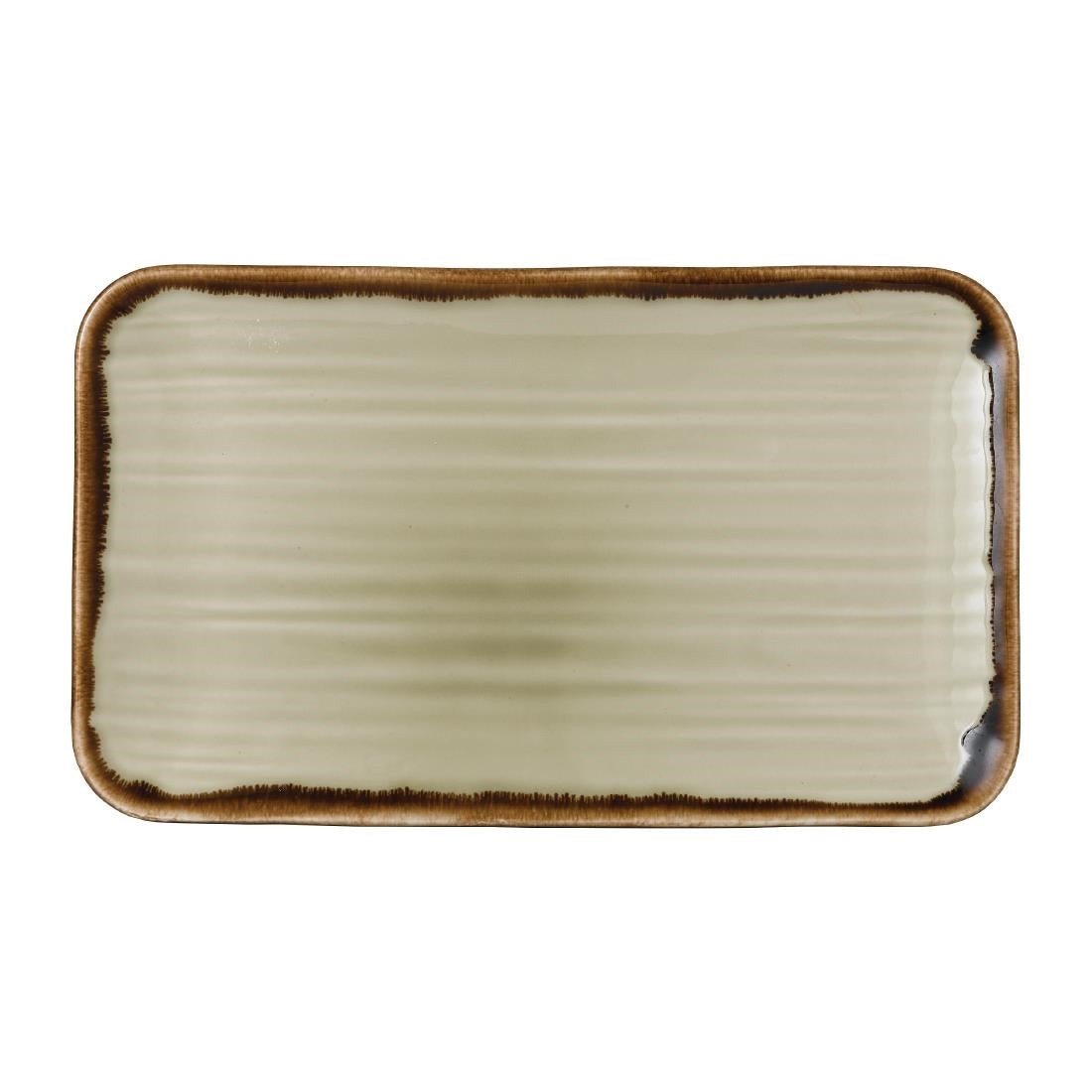 Dudson Harvest Dudson Linen Rectangular Plate 275mm (Pack of 12)