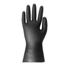 Hygiplas Vinyl Black Powder Free Glove M (Pack of 100)