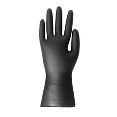 Hygiplas Vinyl Black Powder Free Glove S (Pack of 100)