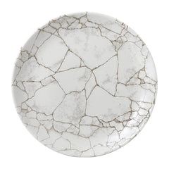 Studio Prints Kintsugi Agate Grey Coupe Plates 260mm (Pack of 12)
