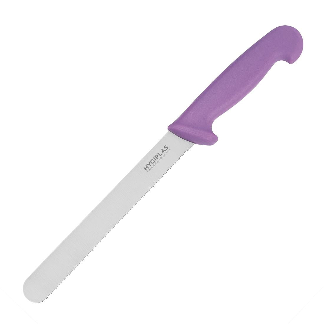 Hygiplas Bread Knife Purple 20cm
