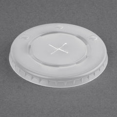 Fiesta Recyclable Polystyrene Lids for 12oz Cold Paper Cups 80mm (1000