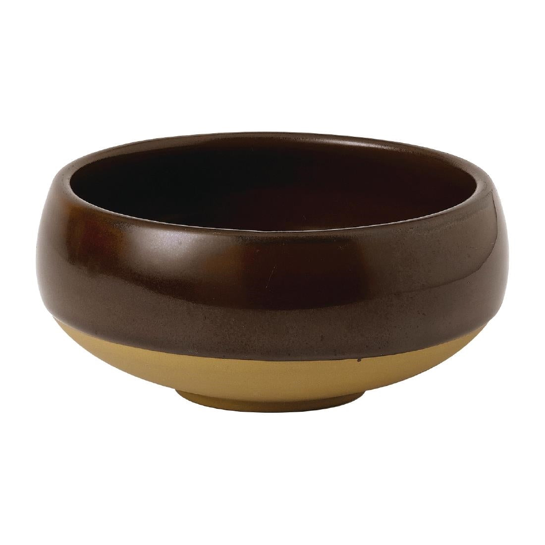 Churchill Emerge Cinnamon Brown Bowls 120mm (Pack of 12)
