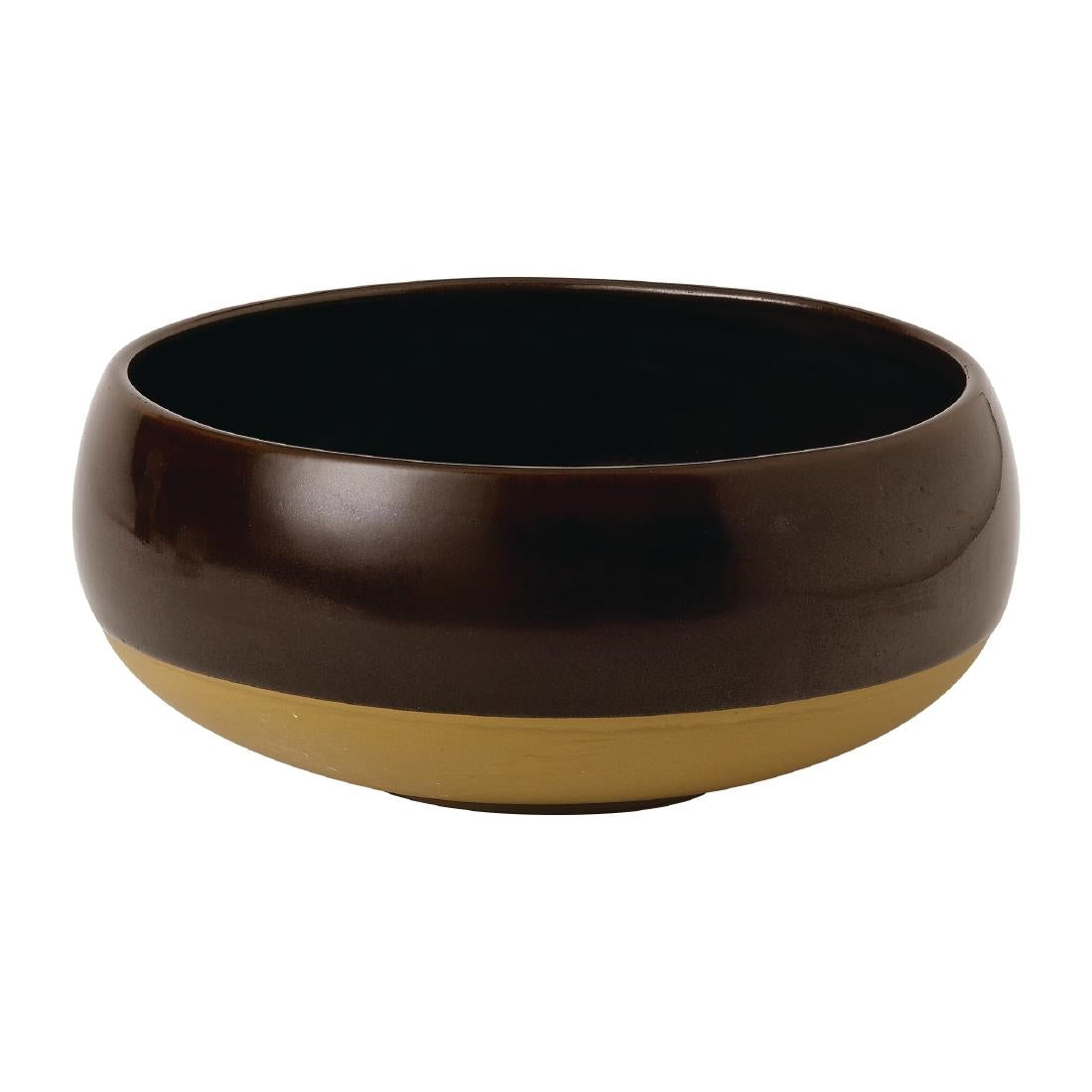 Churchill Emerge Cinnamon Brown Bowls 158mm (Pack of 6)