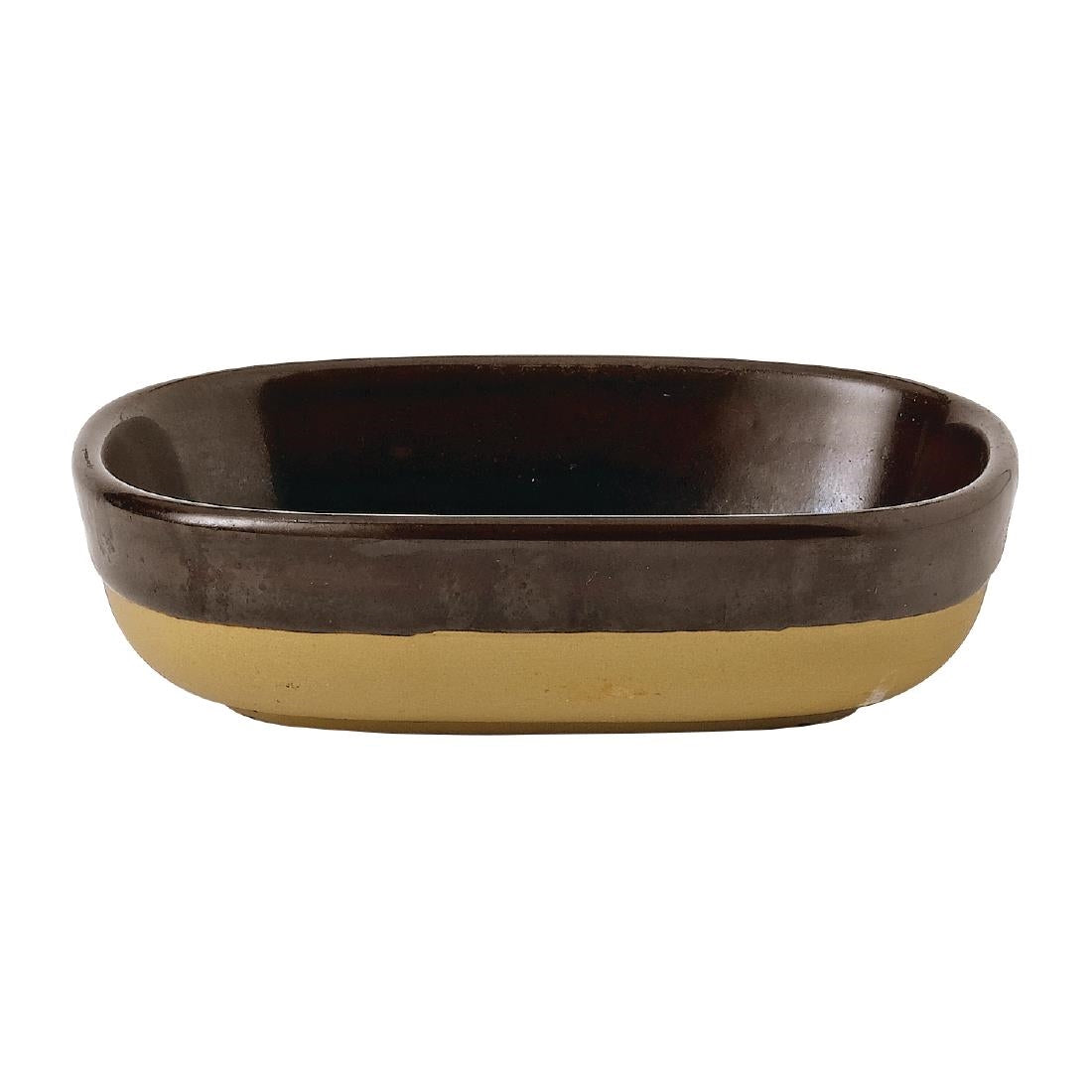 Churchill Emerge Cinnamon Brown Trays 120x90mm (Pack of 6)