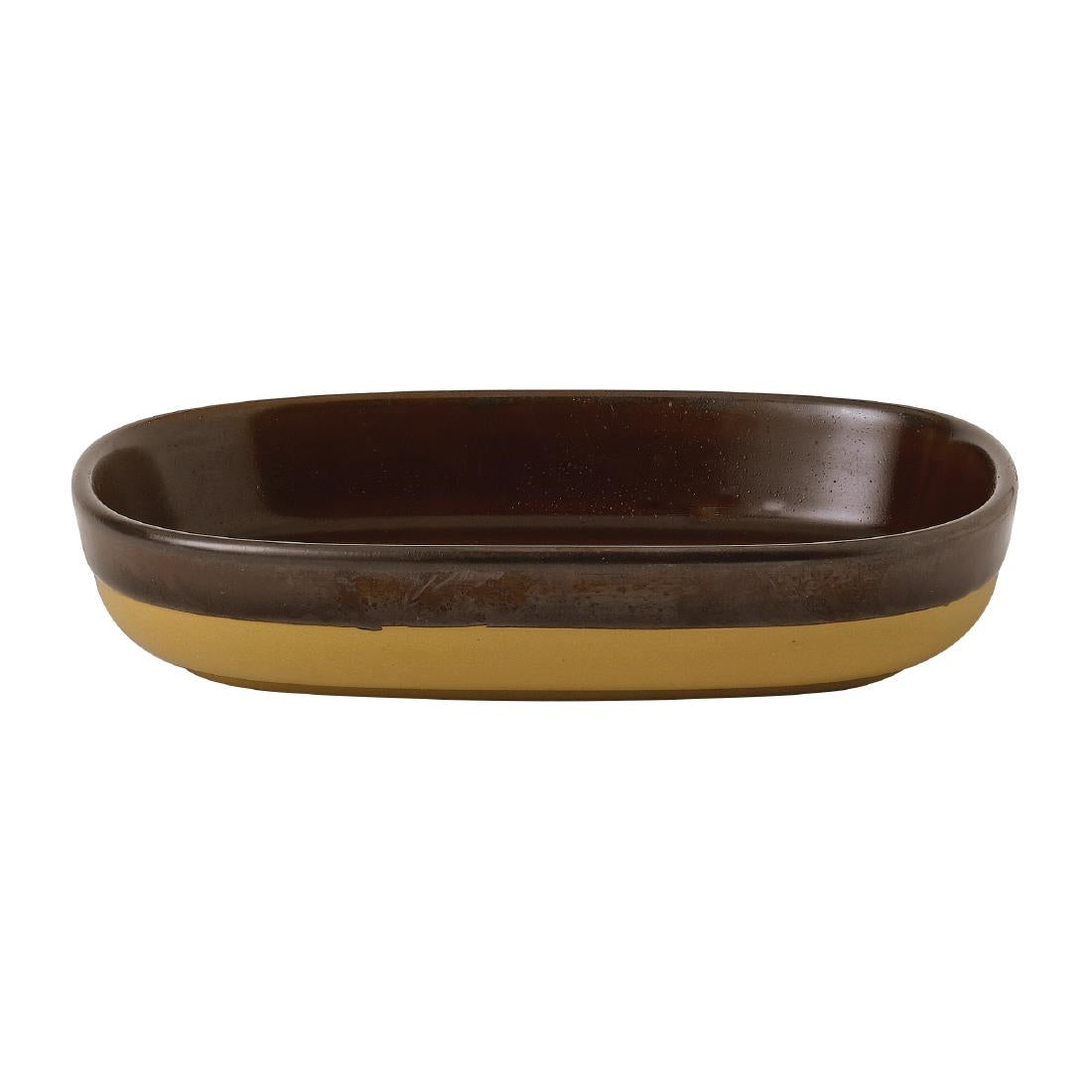 Churchill Emerge Cinnamon Brown Trays 170x117mm (Pack of 6)
